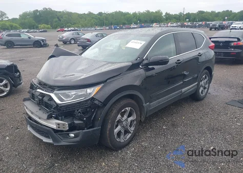2018 Honda Cr-V Ex z USA, uszkodzony, nr VIN 2HKRW2H52JH677413